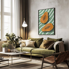 Papayas Poster