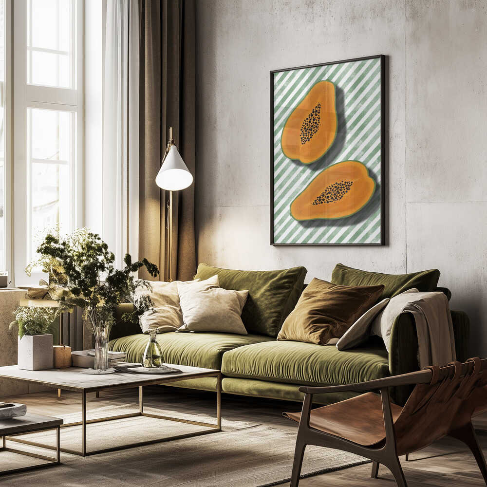 Papayas Poster