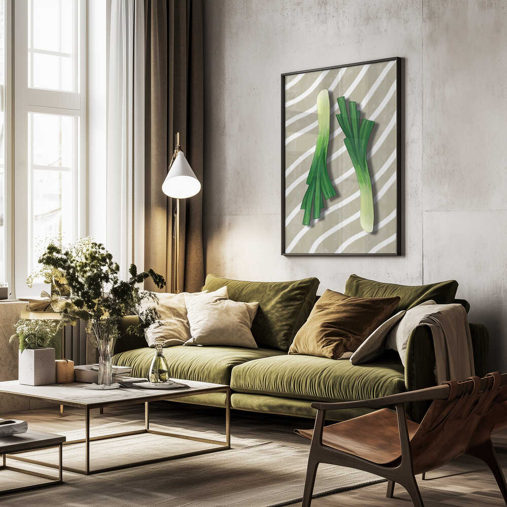 Leeks Poster