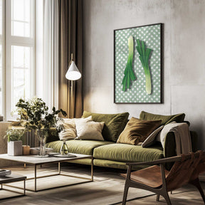 Leeks Poster
