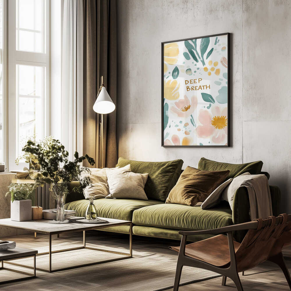 Floral Calm Poster