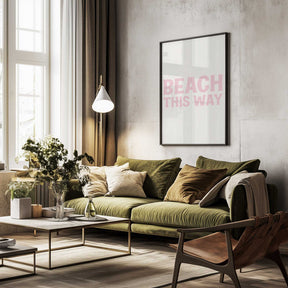 Beach This Way Poster