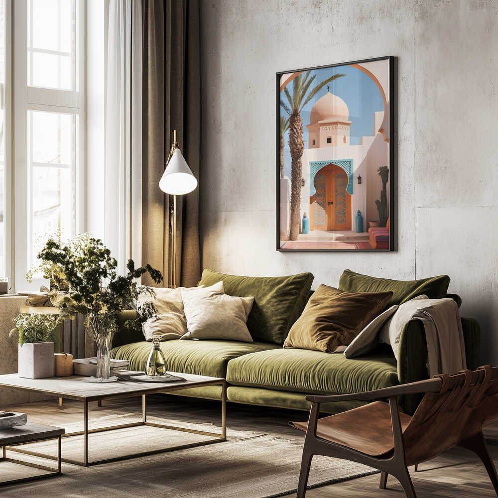Bohemian Arches Poster