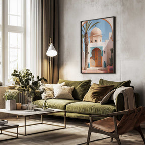 Bohemian Arches Poster