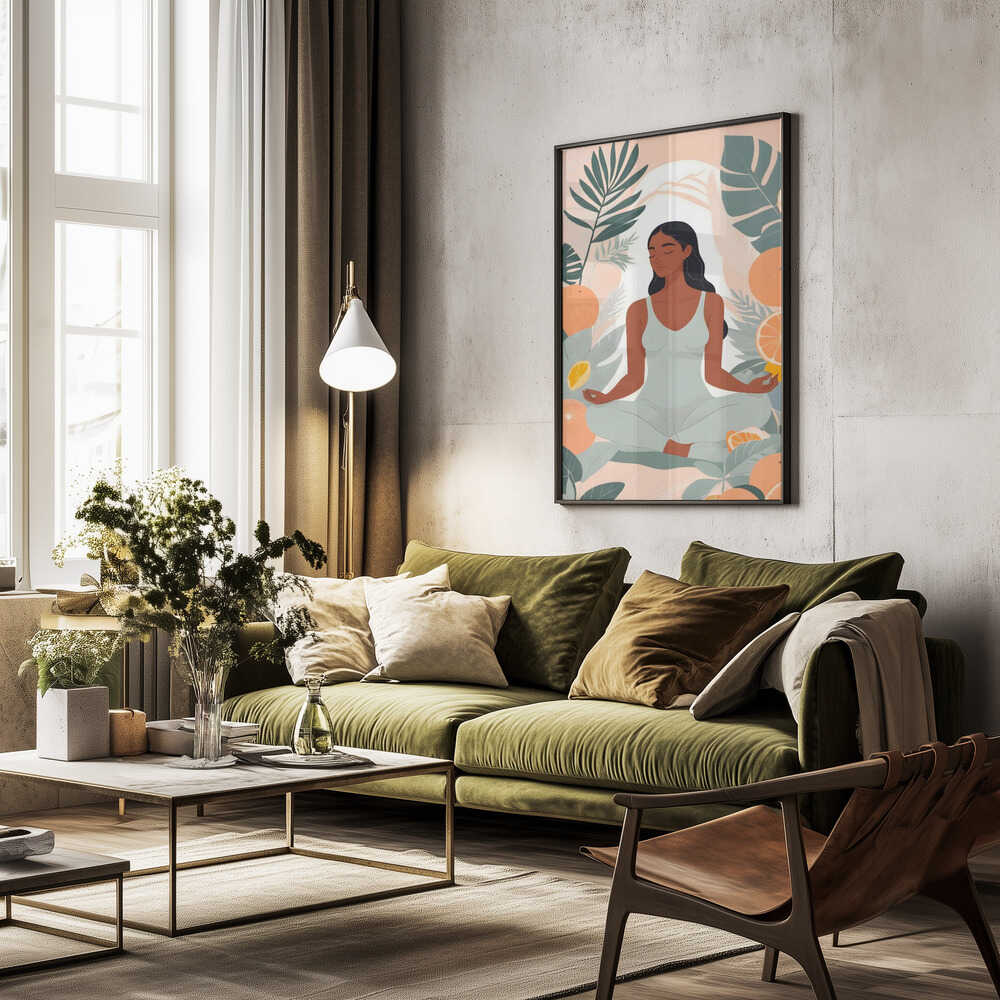 Citrus Meditation Poster