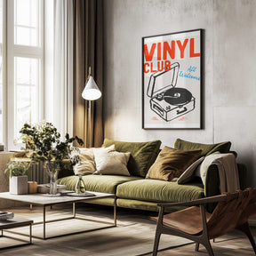 Vinyl Club Art Poster.png Poster