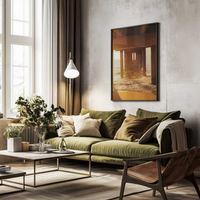 Golden Pier Pathway Poster