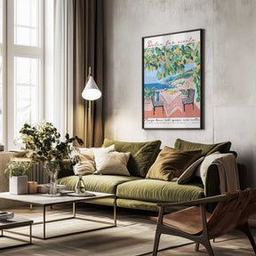 Eat Well Amalfi Poster