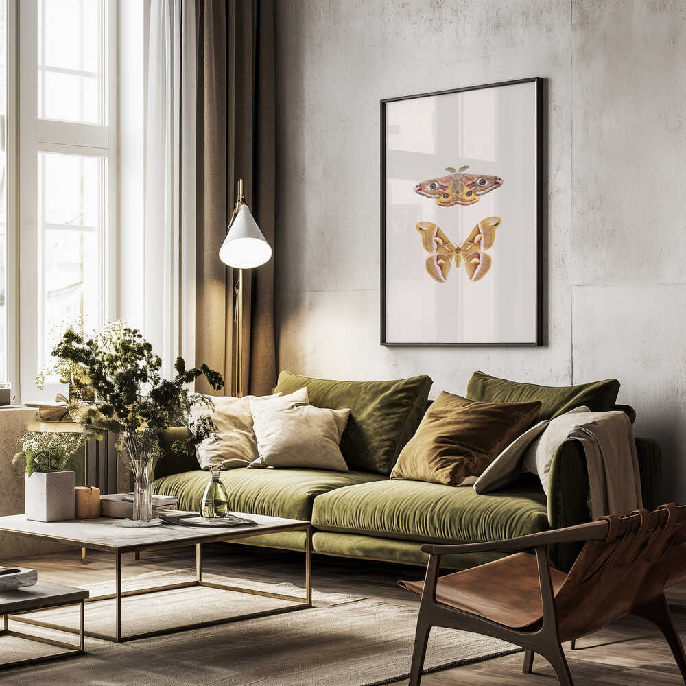 Moths Poster