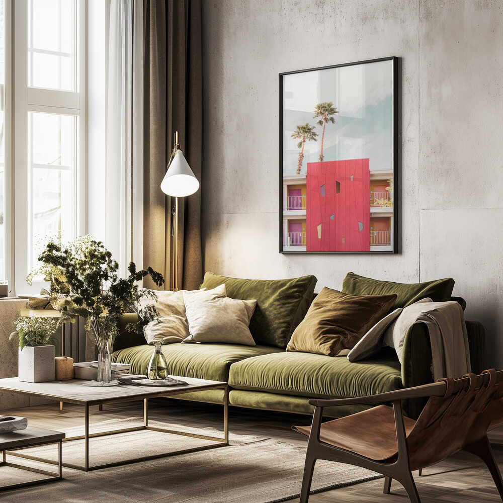 Palm Springs Colors Poster