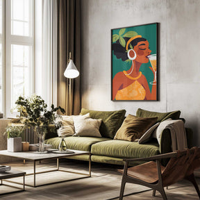 Drink In the Tropics Poster