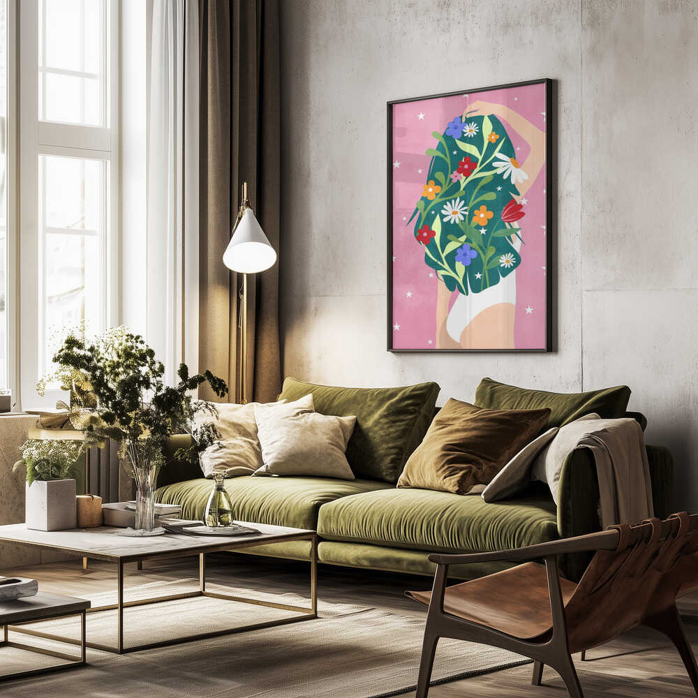 Floral Daydreams Poster