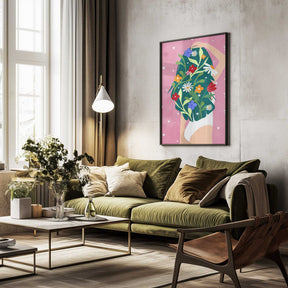 Floral Daydreams Poster
