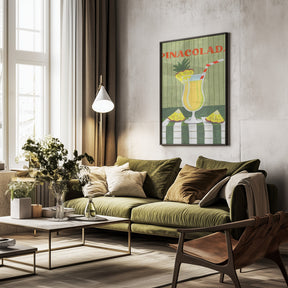 Pina Colada Delight Poster