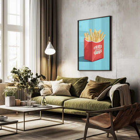 Prioritize Fries Poster