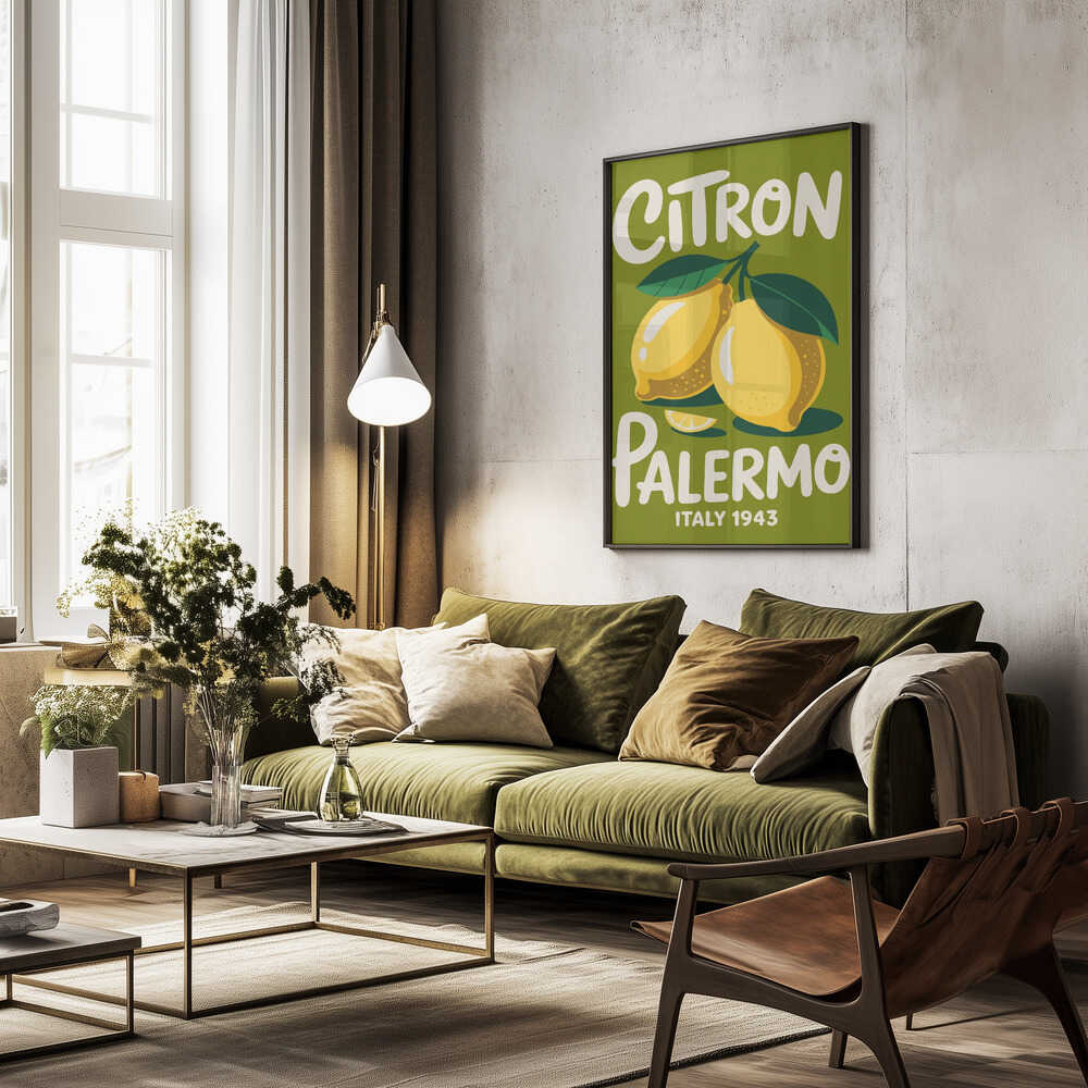 Lemon Harvest Poster