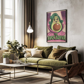 Glamorous Avocado Poster