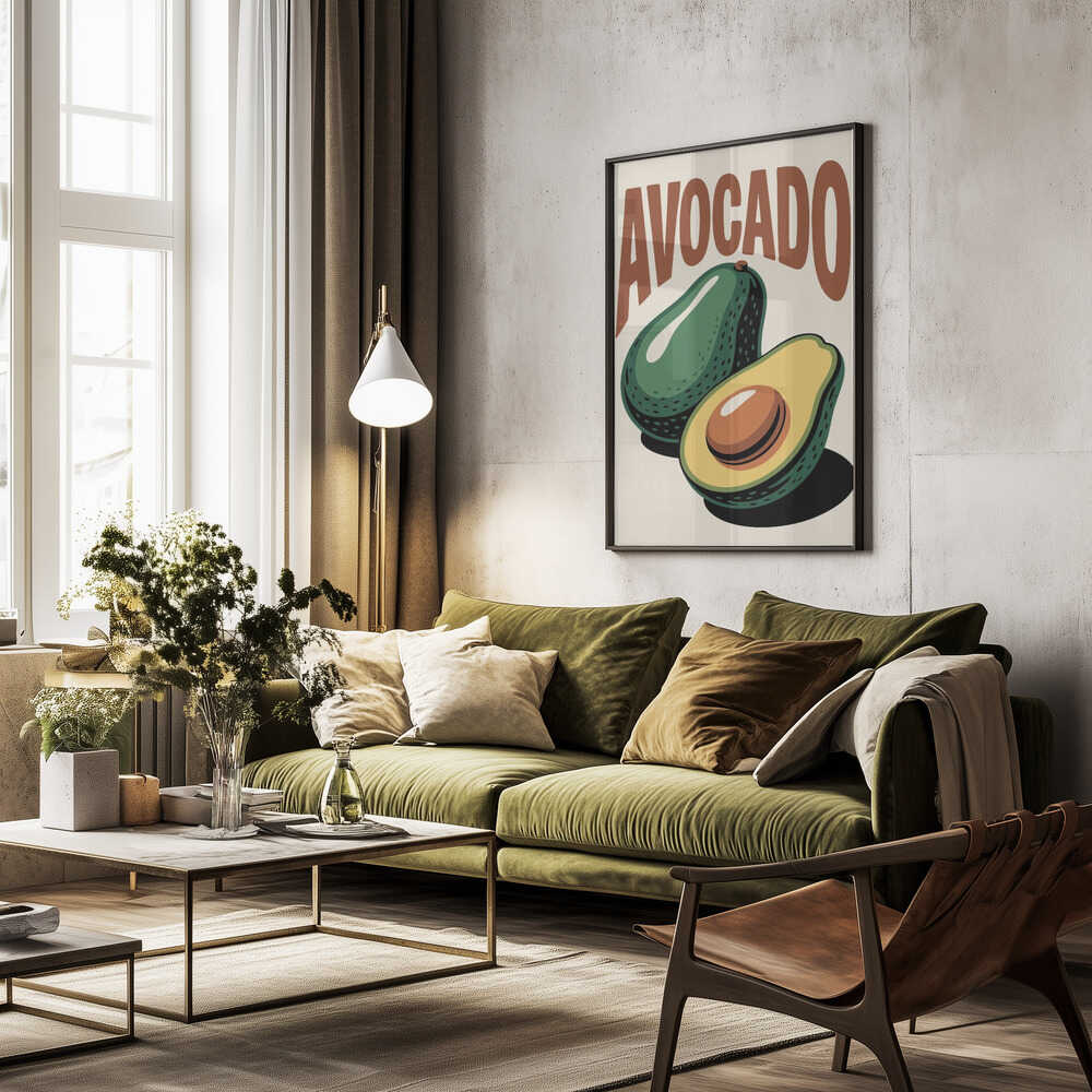 Avocado Delight Poster