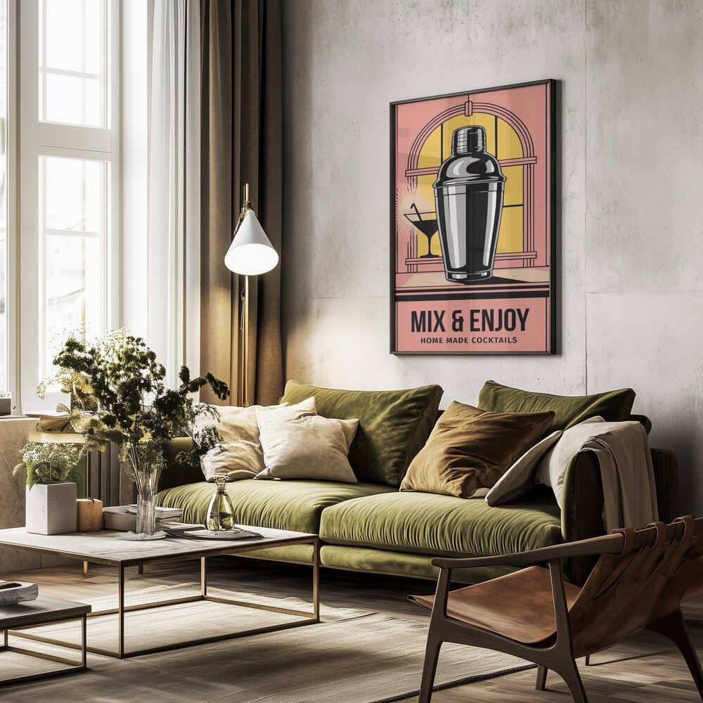 Cocktail Vibes Poster