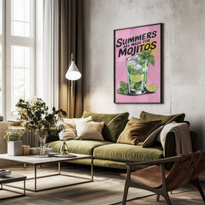 Summer Mojito Poster