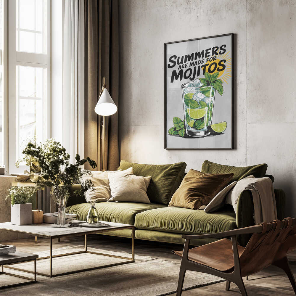 Summer Mojito Poster