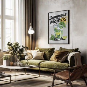 Summer Mojito Poster