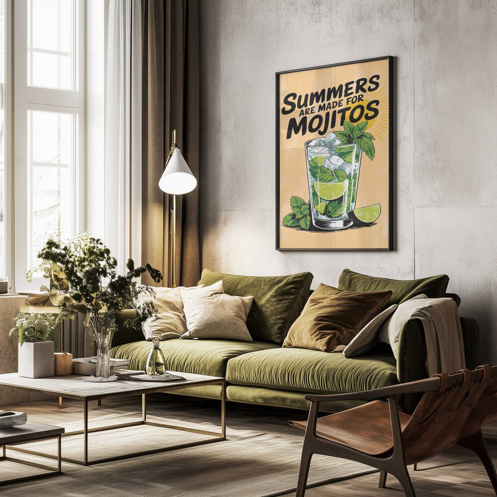 Summer Mojito Poster