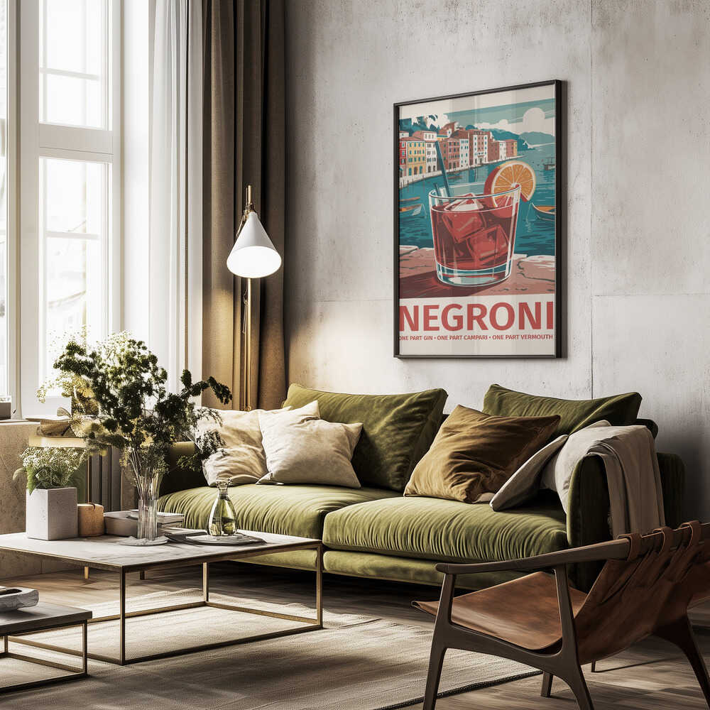 Negroni Vintage Poster