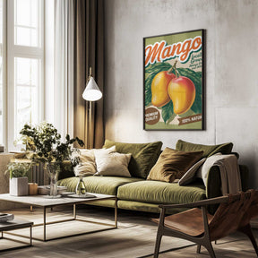 Mango Vintage Poster