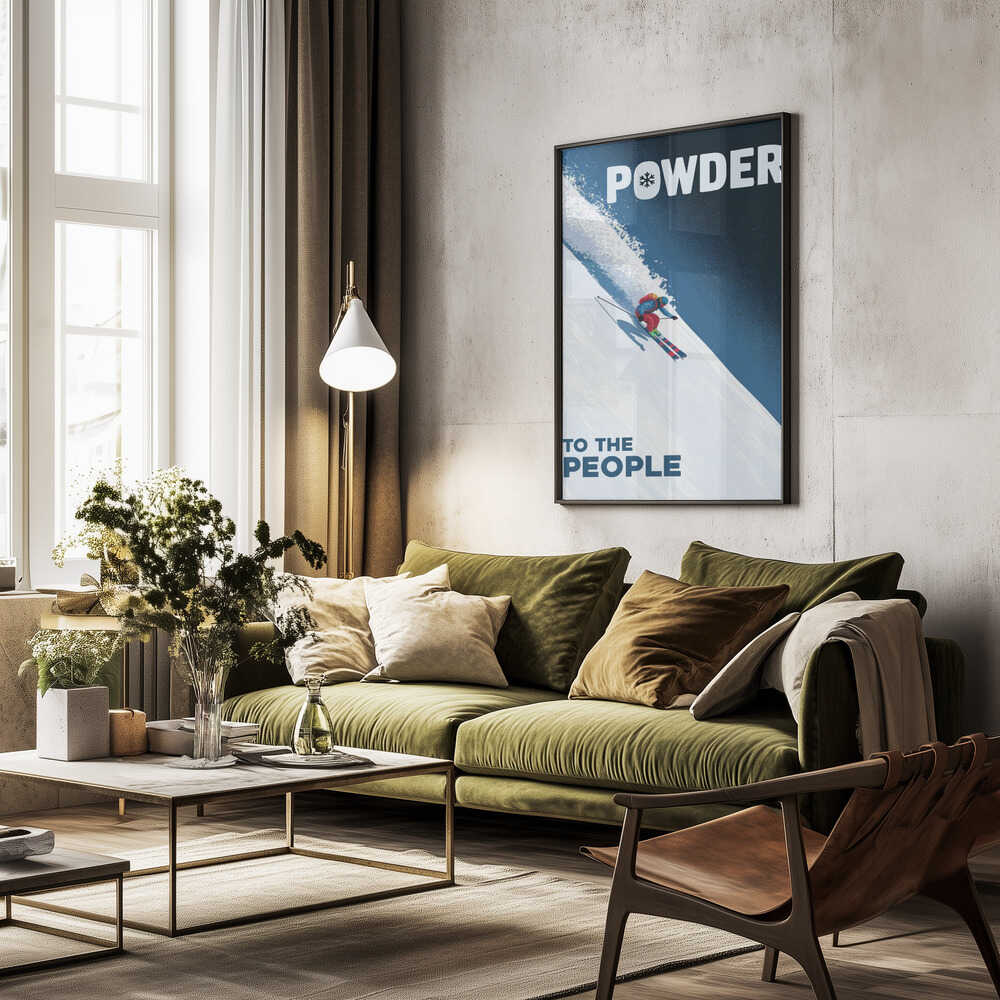 Powder To the People Poster