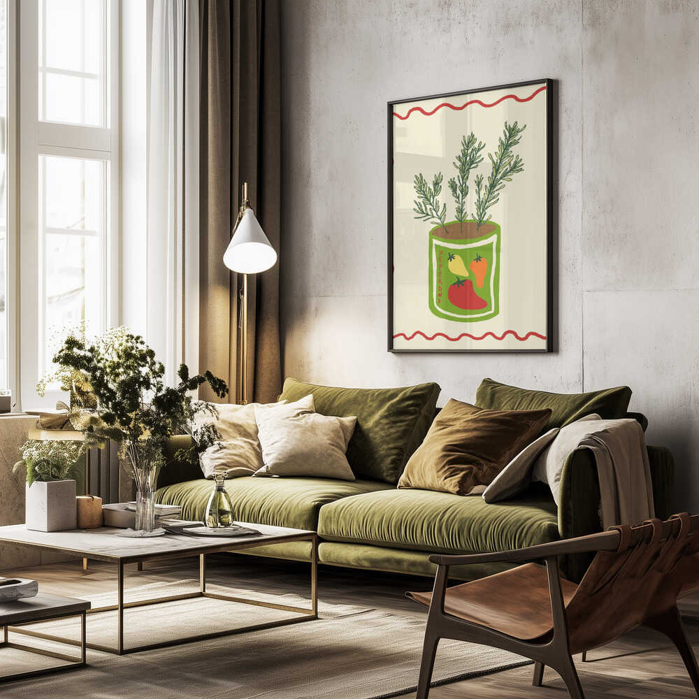 Chillies &amp; Rosemary Poster