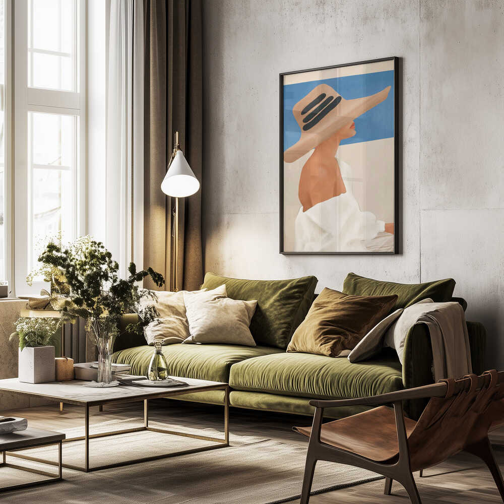 Serene Sunshade Poster