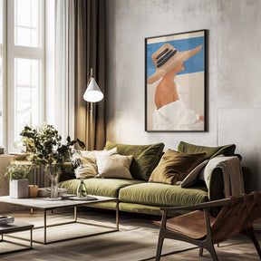 Serene Sunshade Poster