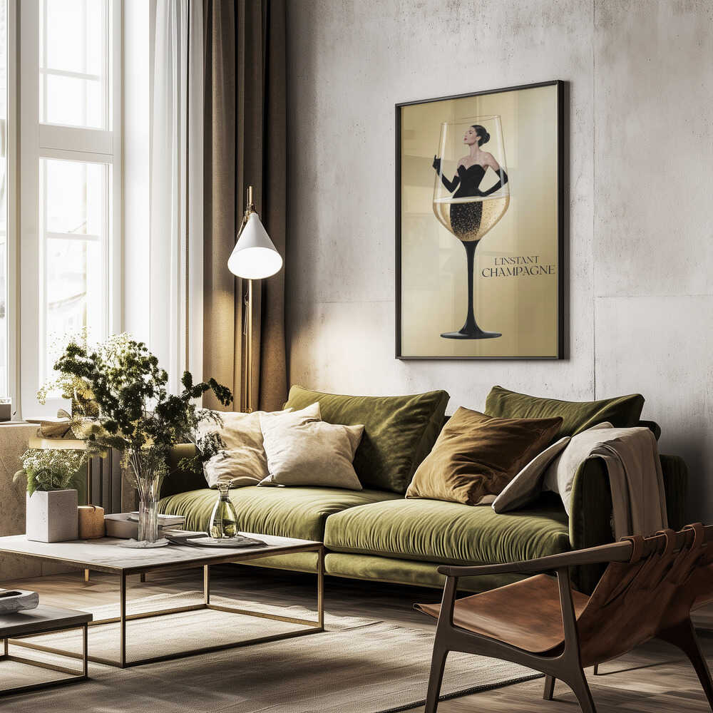 L'Instant Champagne Poster