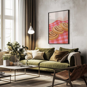 Swedish Cinnamon Buns Poster