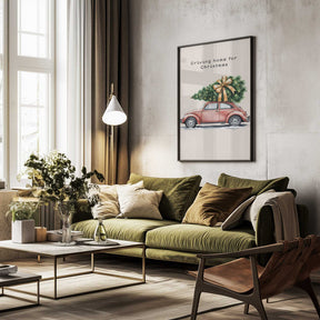 Driving Home for Christmas Poster