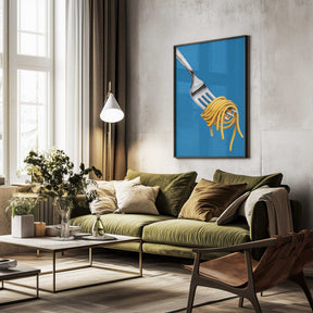 Forkful of Spaghetti Poster