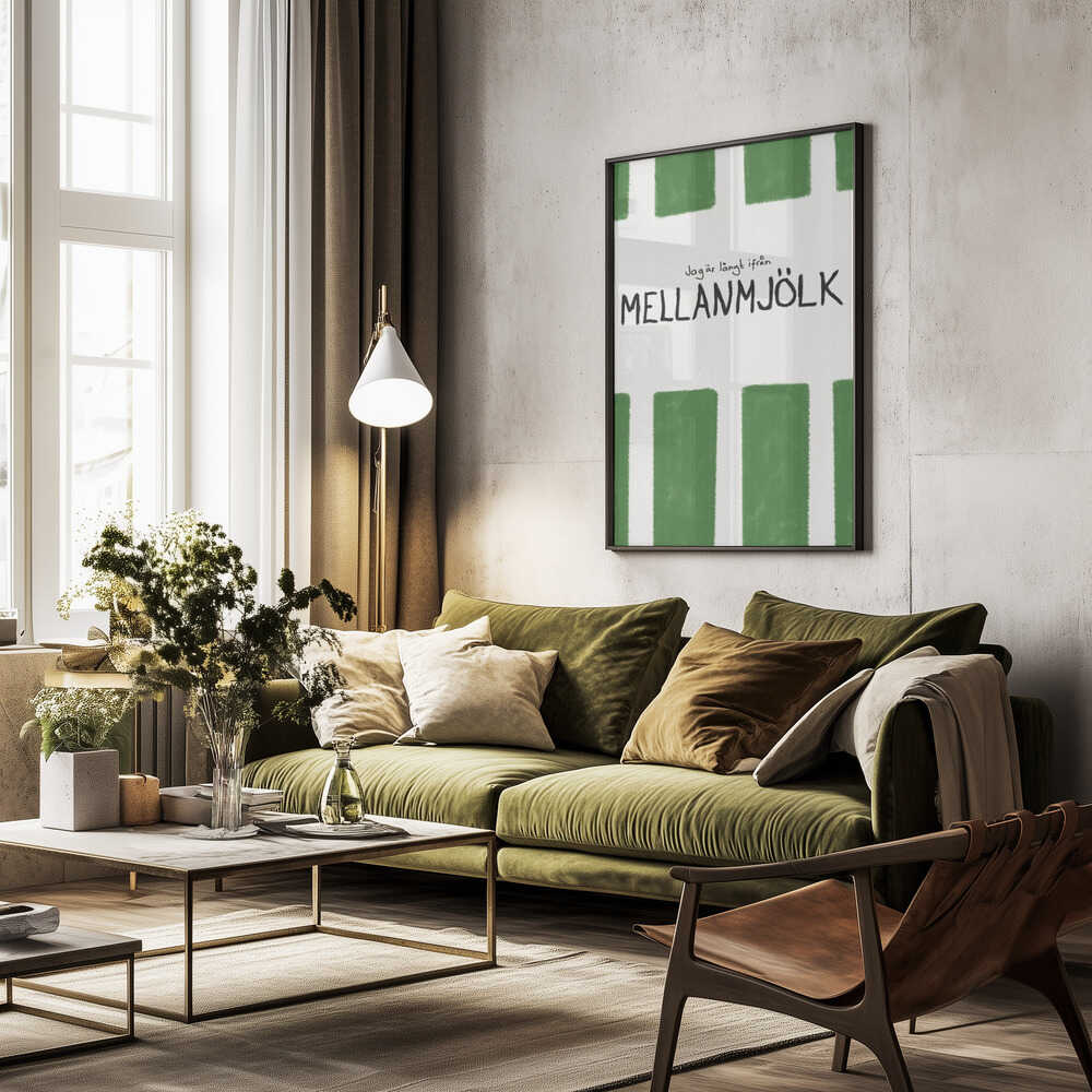 Mellanmjölk Poster