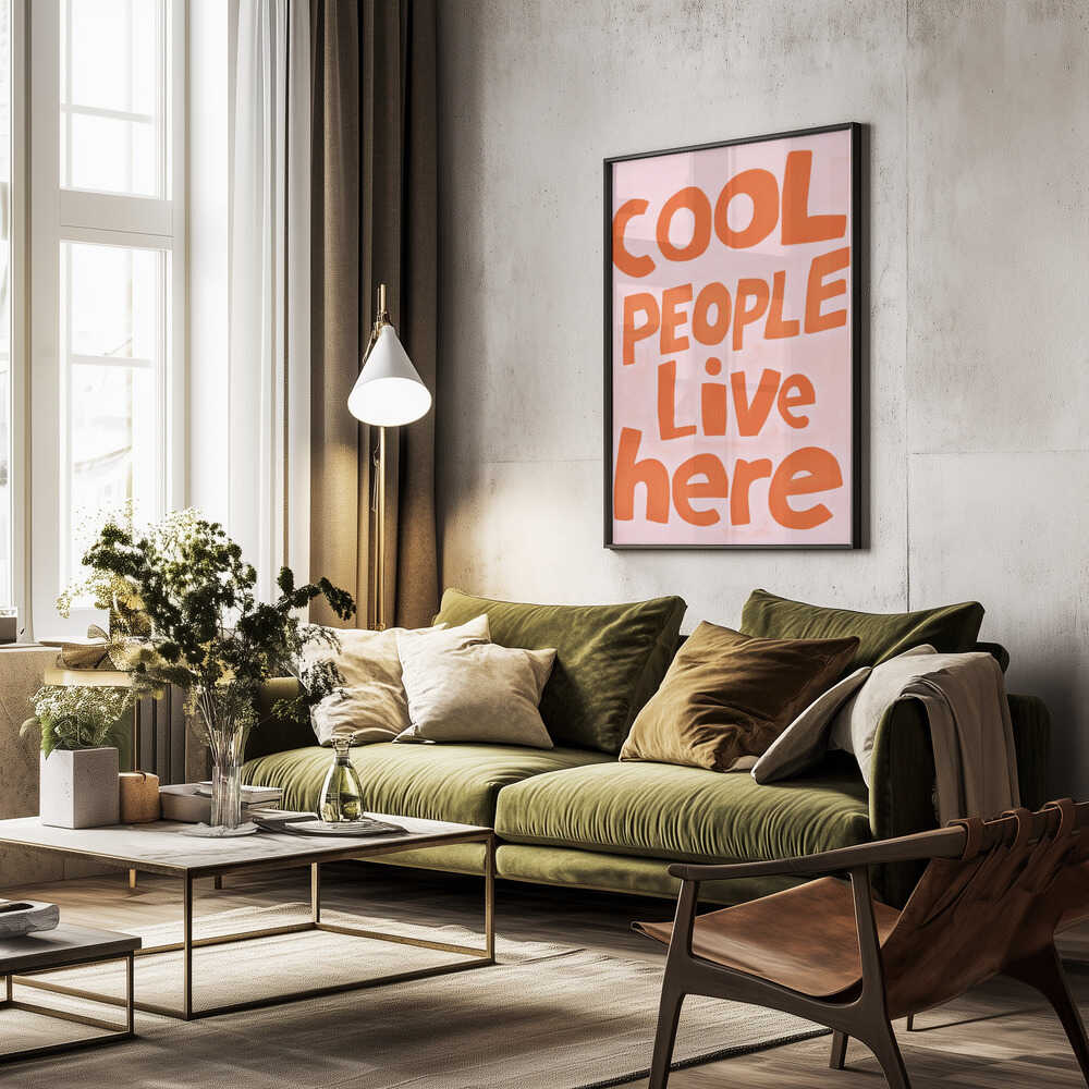Cool People Poster