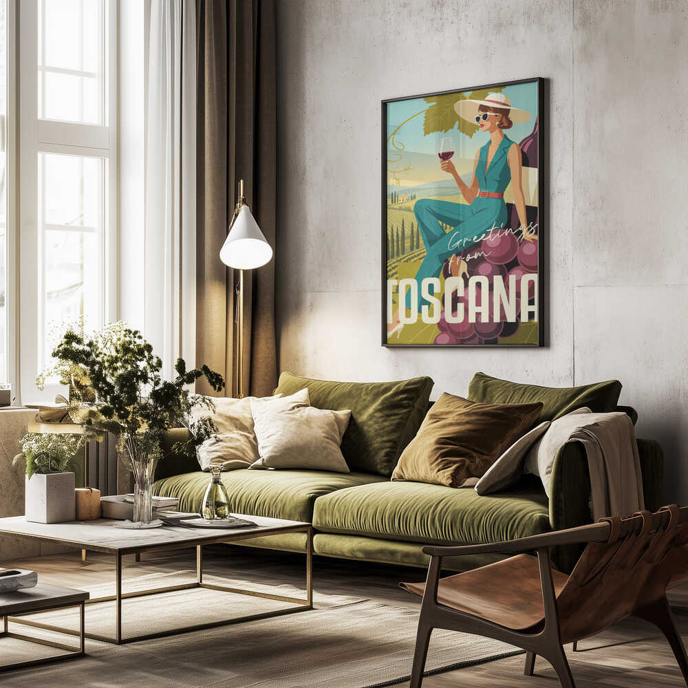 Greetings From Toscana Poster