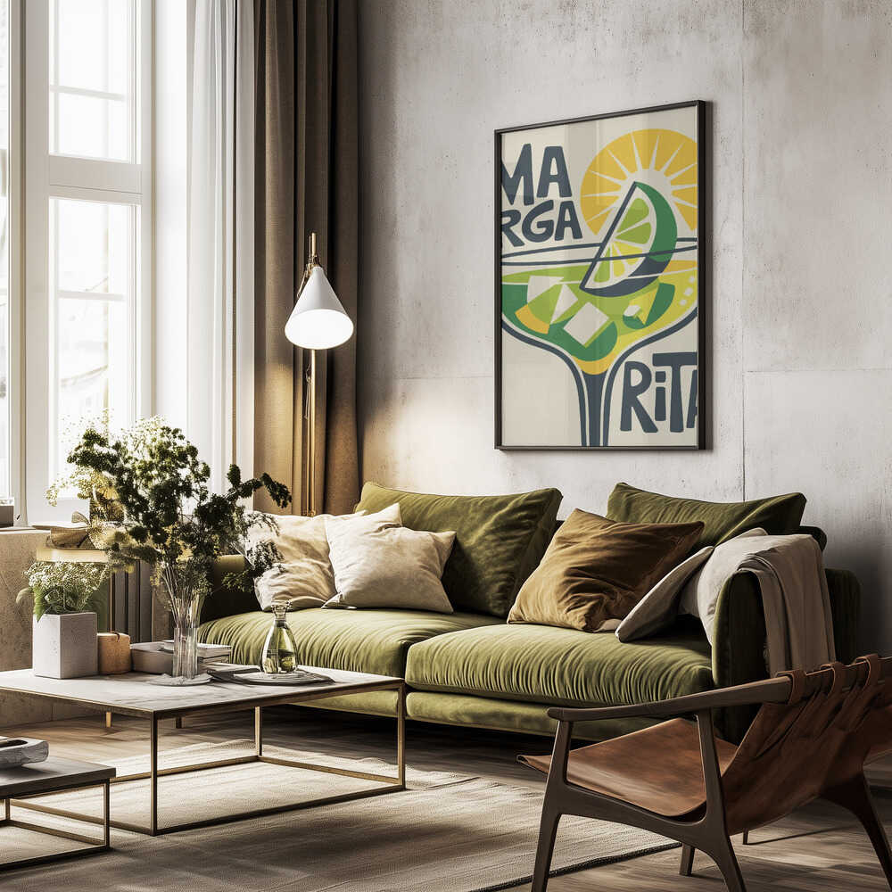 Sunny Margarita Poster