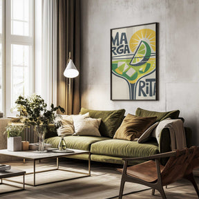 Sunny Margarita Poster