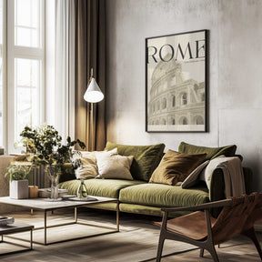 Rome Travel Poster Poster