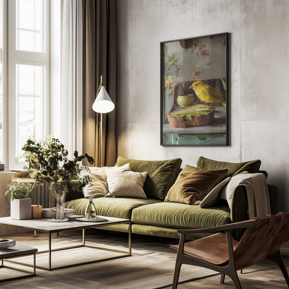 Avocado Breakfast Poster