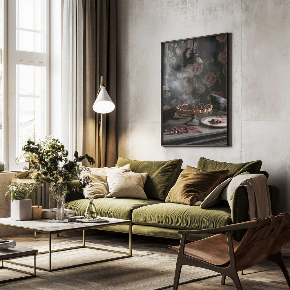 Cherry Pie Crow Poster