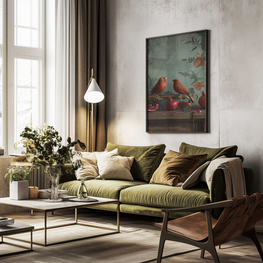 Cardinal Serenade Poster