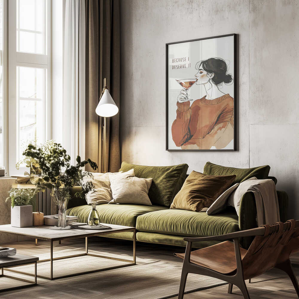 Because I Deserve It Poster