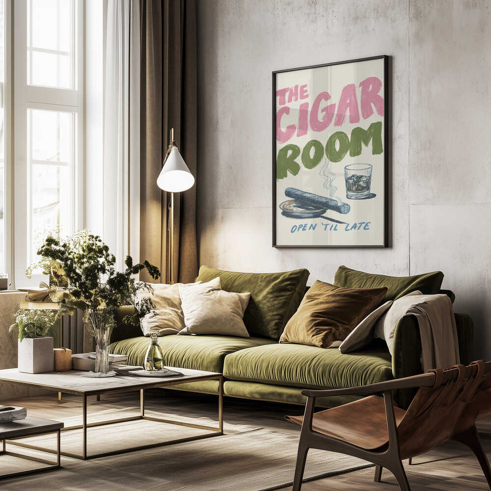 The Cigar Room Poster