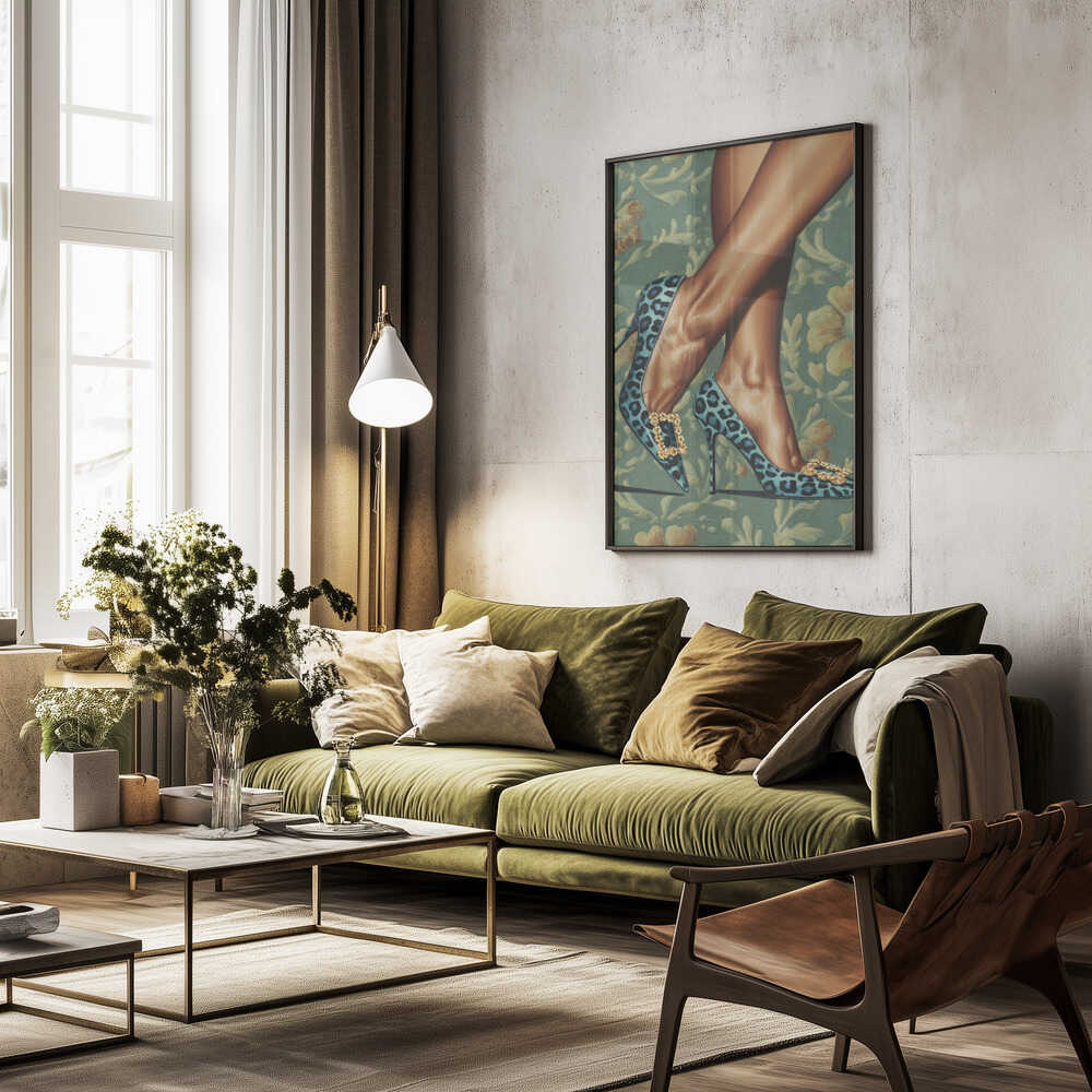 Feline Grace Poster
