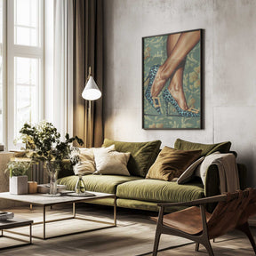 Feline Grace Poster